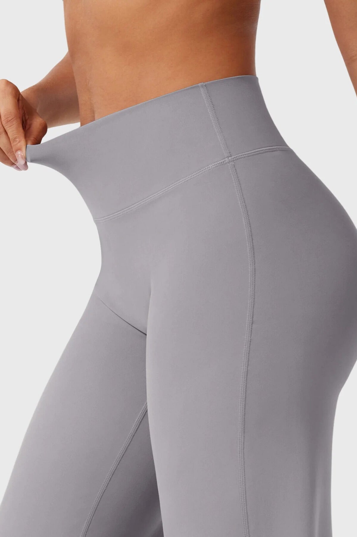 ÉDDA Flare Regular Length Leggings Miste Gray