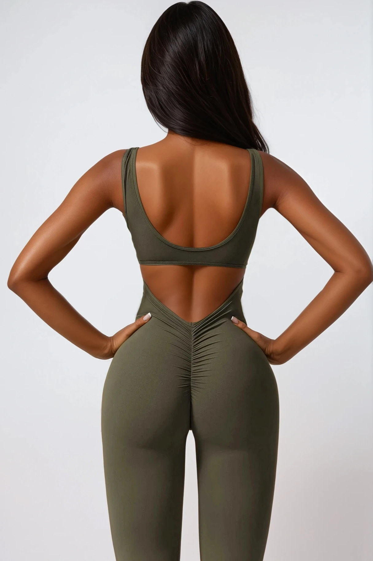 MAËVA Jumpsuit Olive Khaki