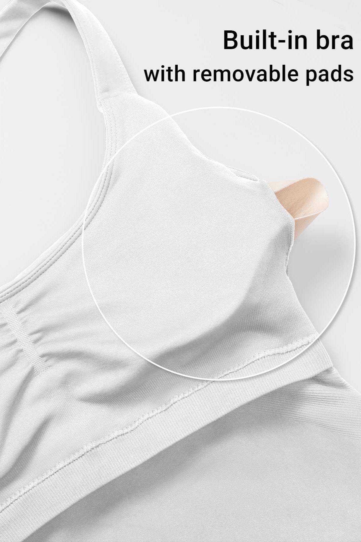 Nadia Halter Top Blanco