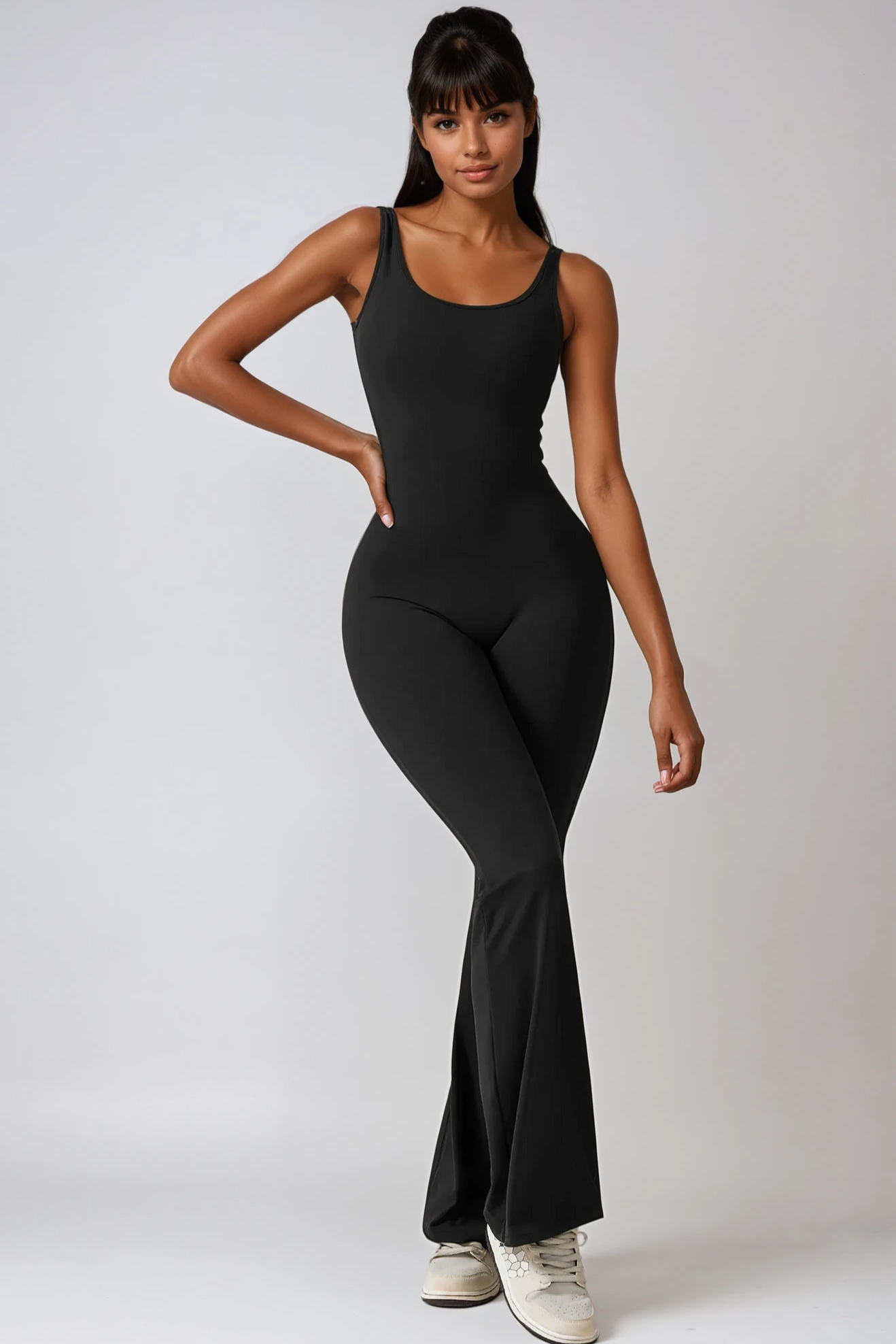 MAËVA FLAIR Jumpsuit Onyx