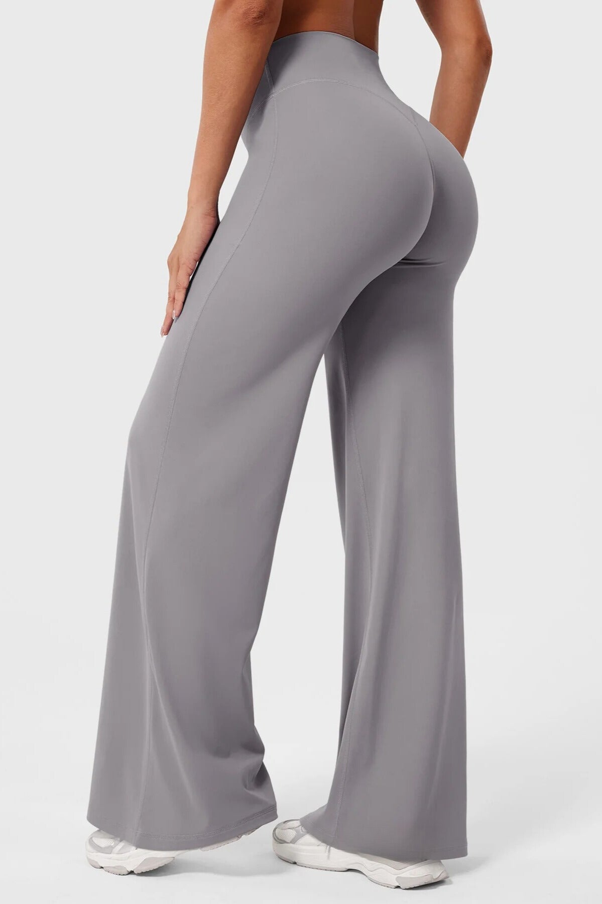 ÉDDA Flare Regular Length Leggings Miste Gray