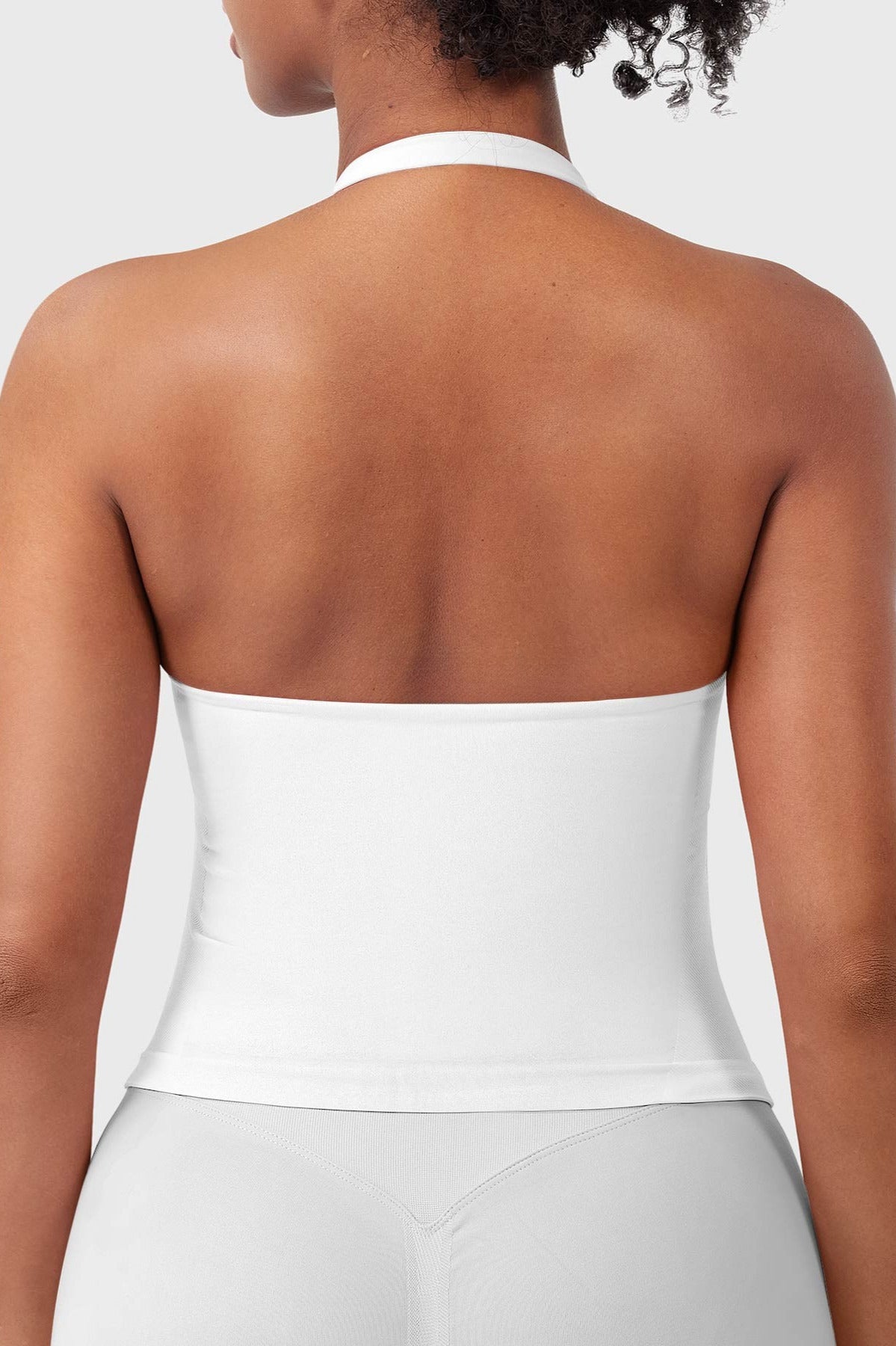 Nadia Halter Top Blanco