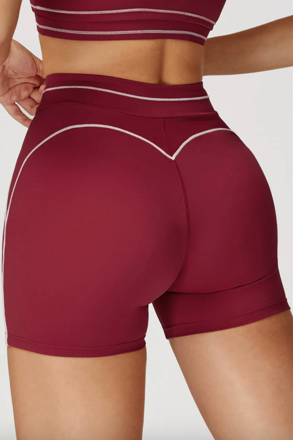 AMARA Shorts Rouge Noir