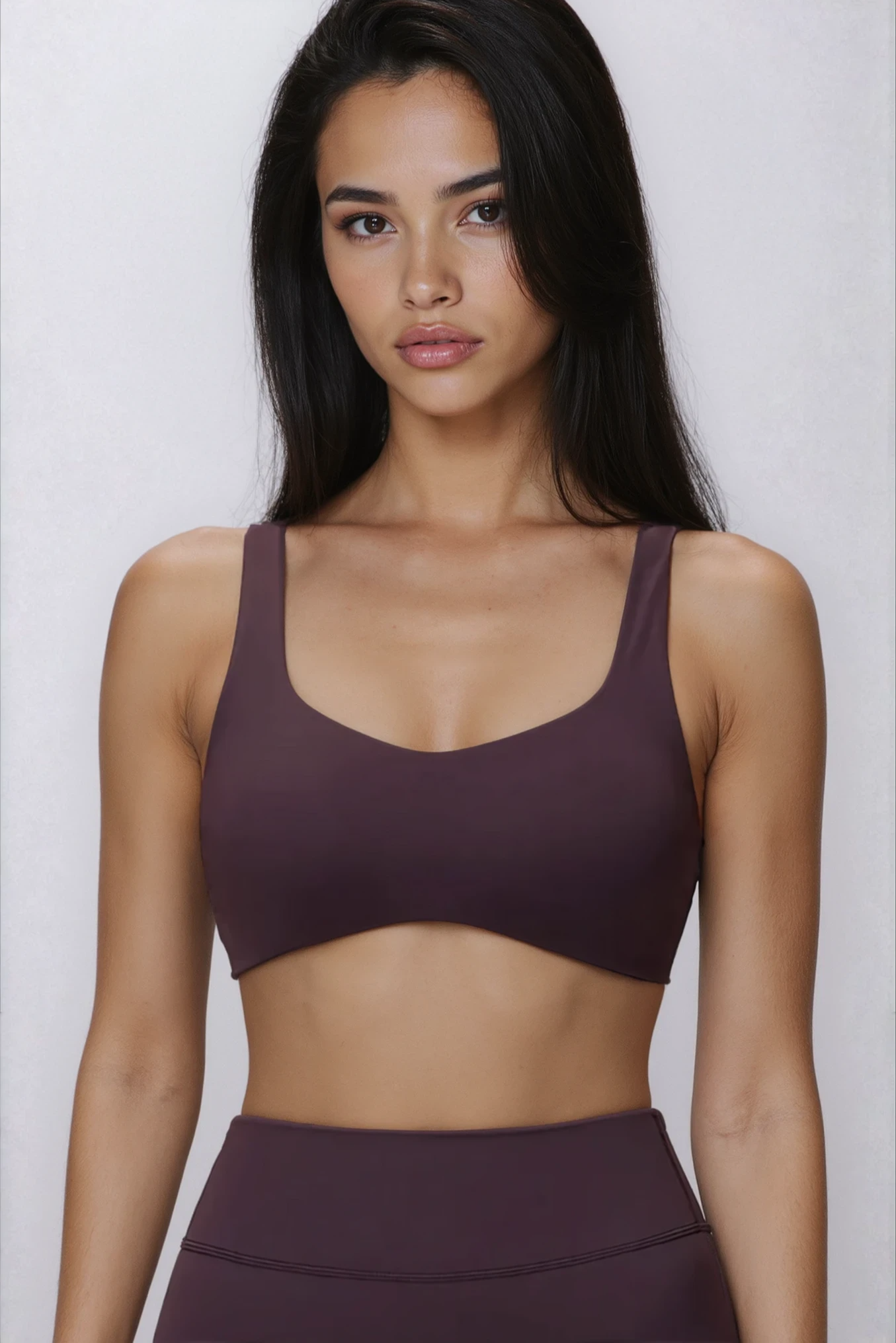 ALBA Sports Bra Plum