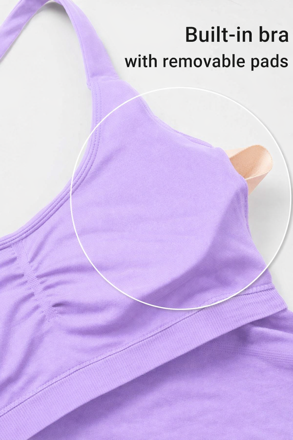 Nadia Halter Top Violette