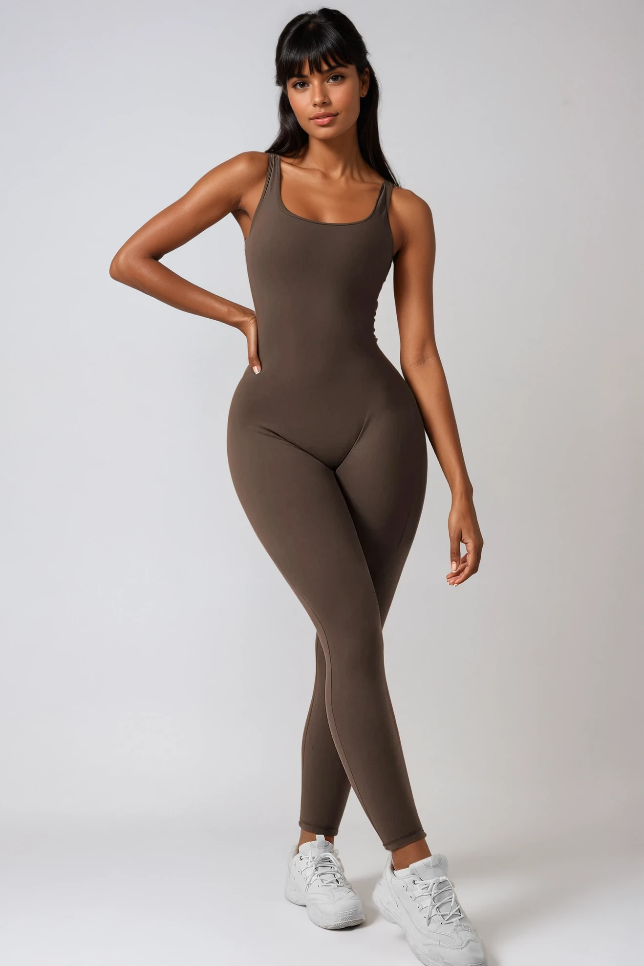 MAËVA Jumpsuit Mocca