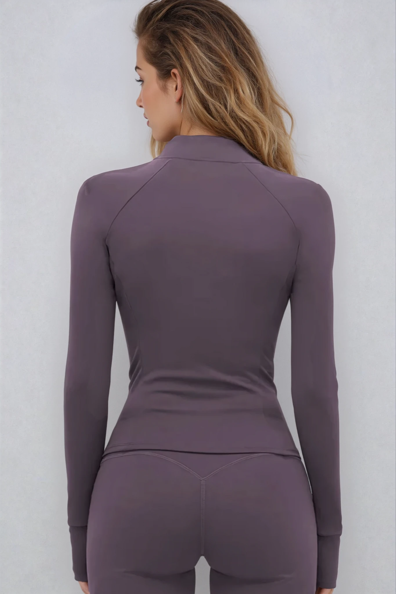 ÉLIA Zip Jacket Plum