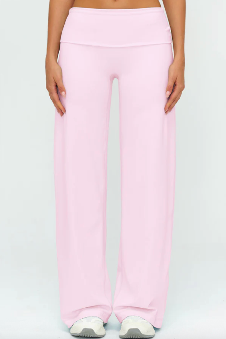 ÉLIA Straight Leg Pants Blushe