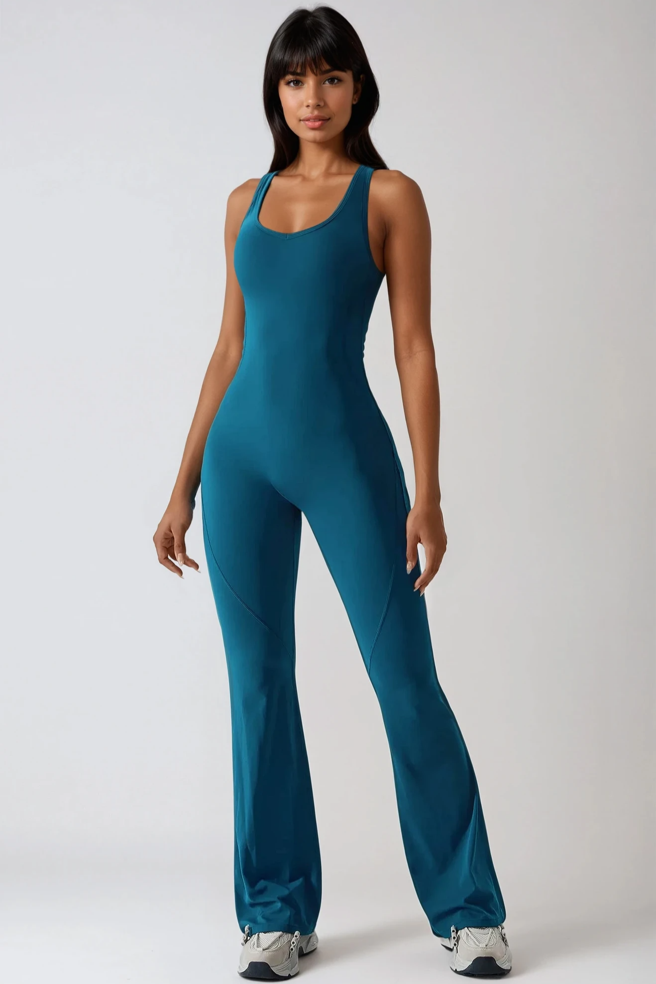 SYLVÈRE Jumpsuit Emerald Bleu