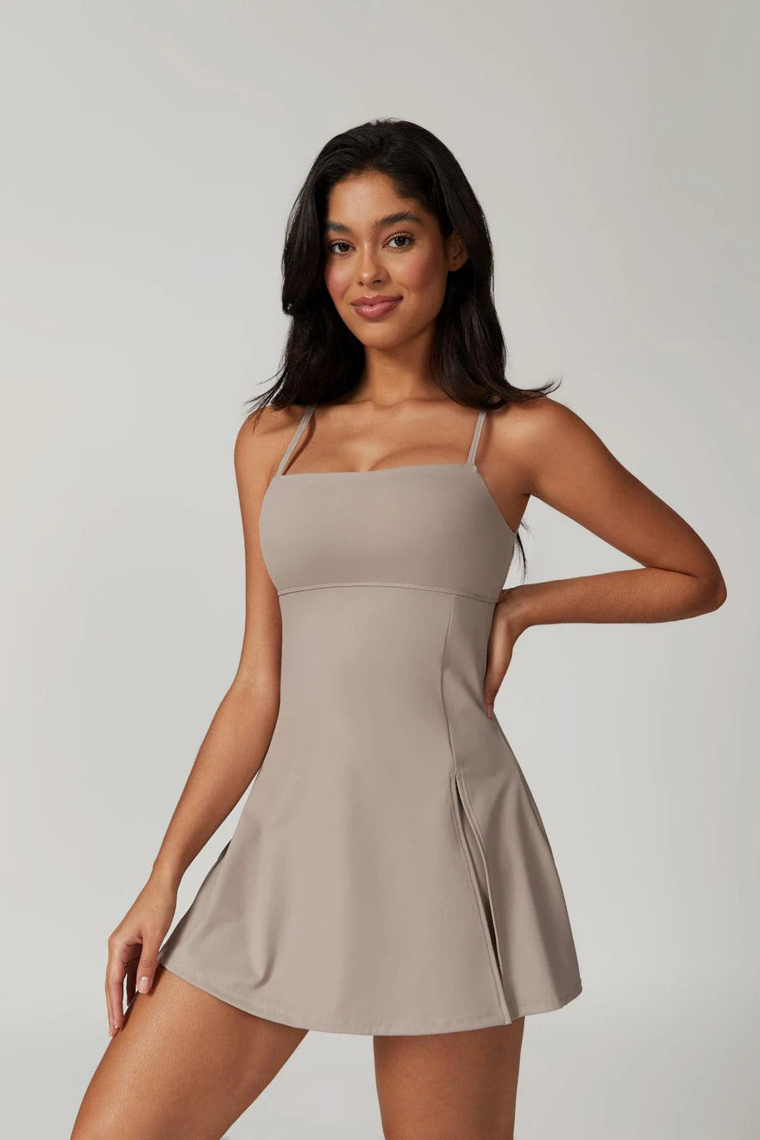 CLÉANE Mini Dress Linen Dune