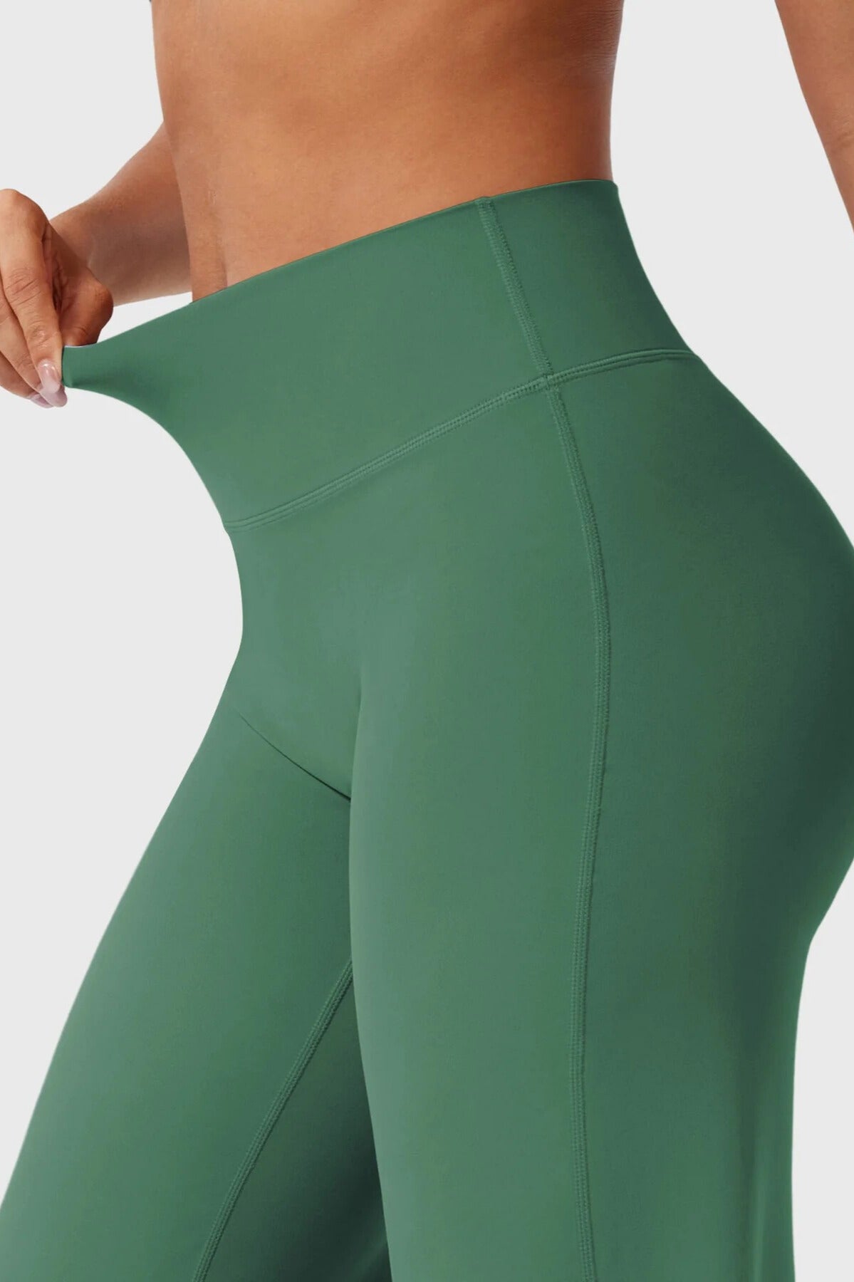 ÉDDA Flare Regular Length Leggings Verde