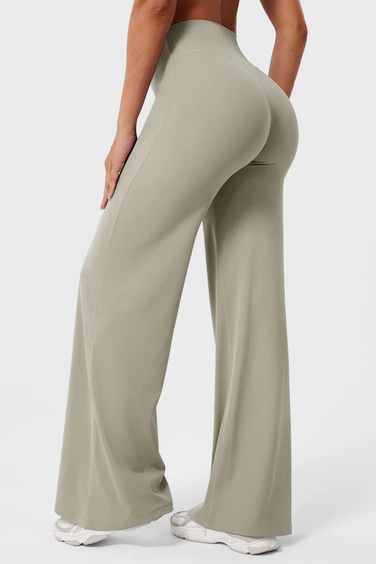 ÉDDA Flare Regular Length Leggings Linen Dune