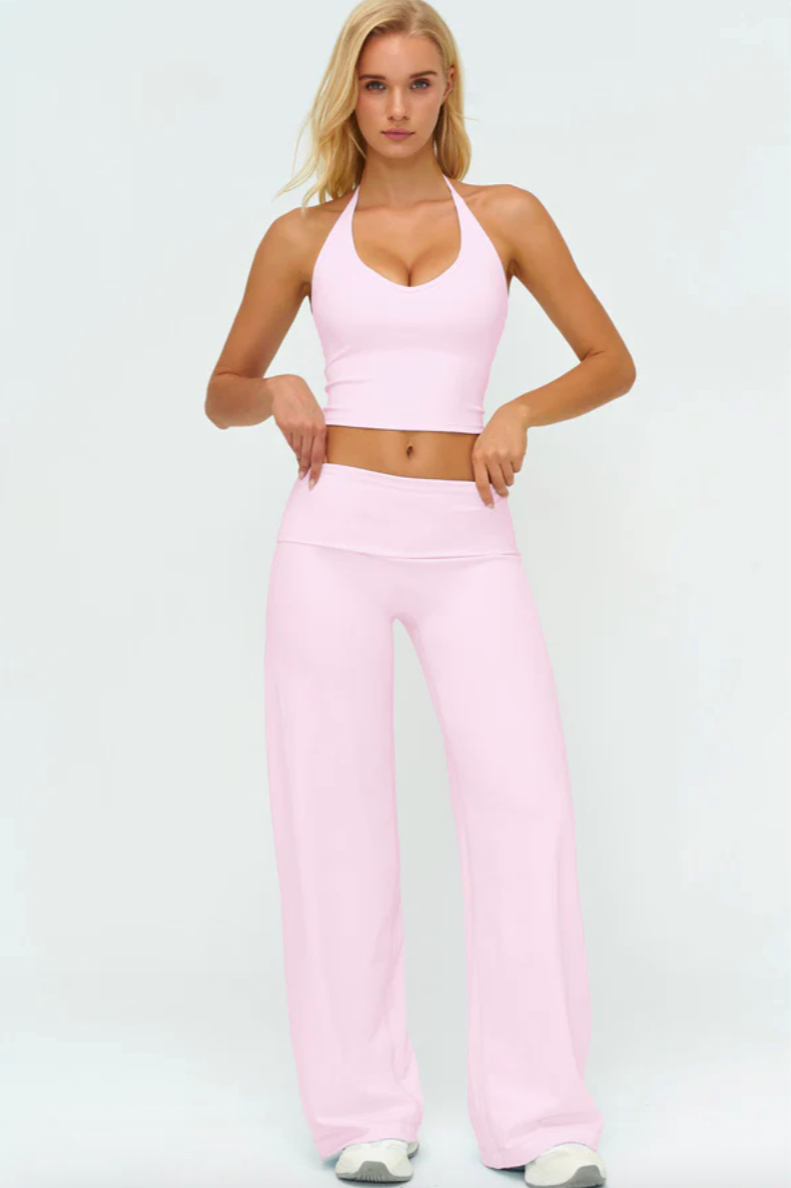 ÉLIA Halter Tank Blushe