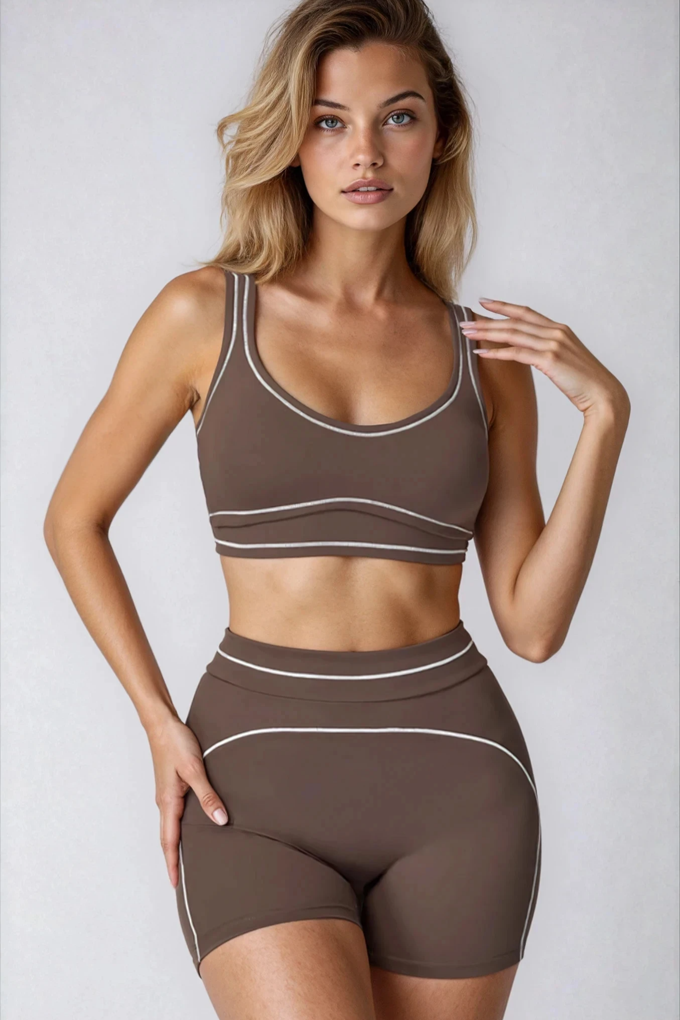 AMARA Sports Bra Smoky Cocao