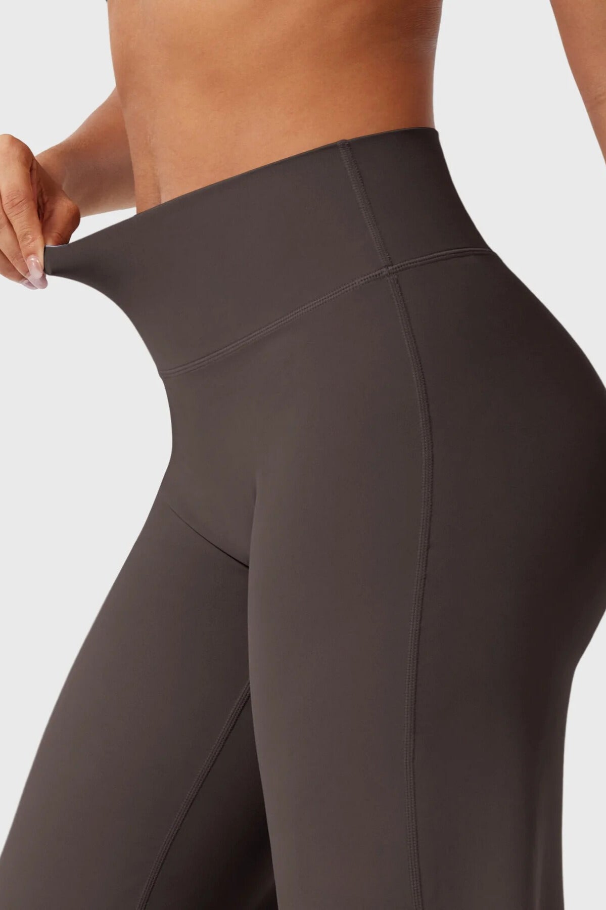 ÉDDA Flare Regular Length Leggings Mocca