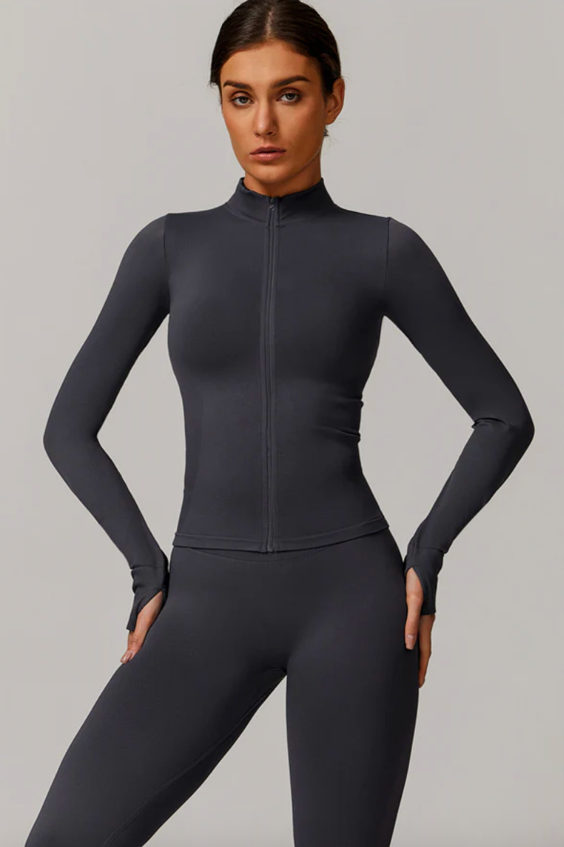 AURORA Sculpt Jacket Deep Gray