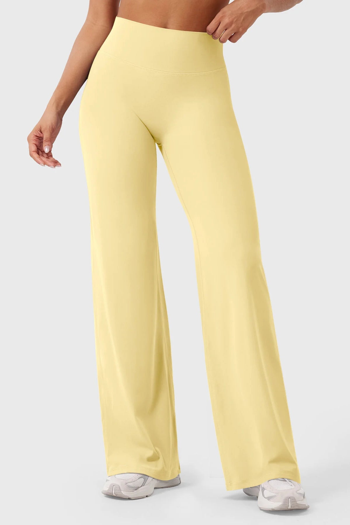 ÉDDA Flare Regular Length Leggings Creamy Lemon