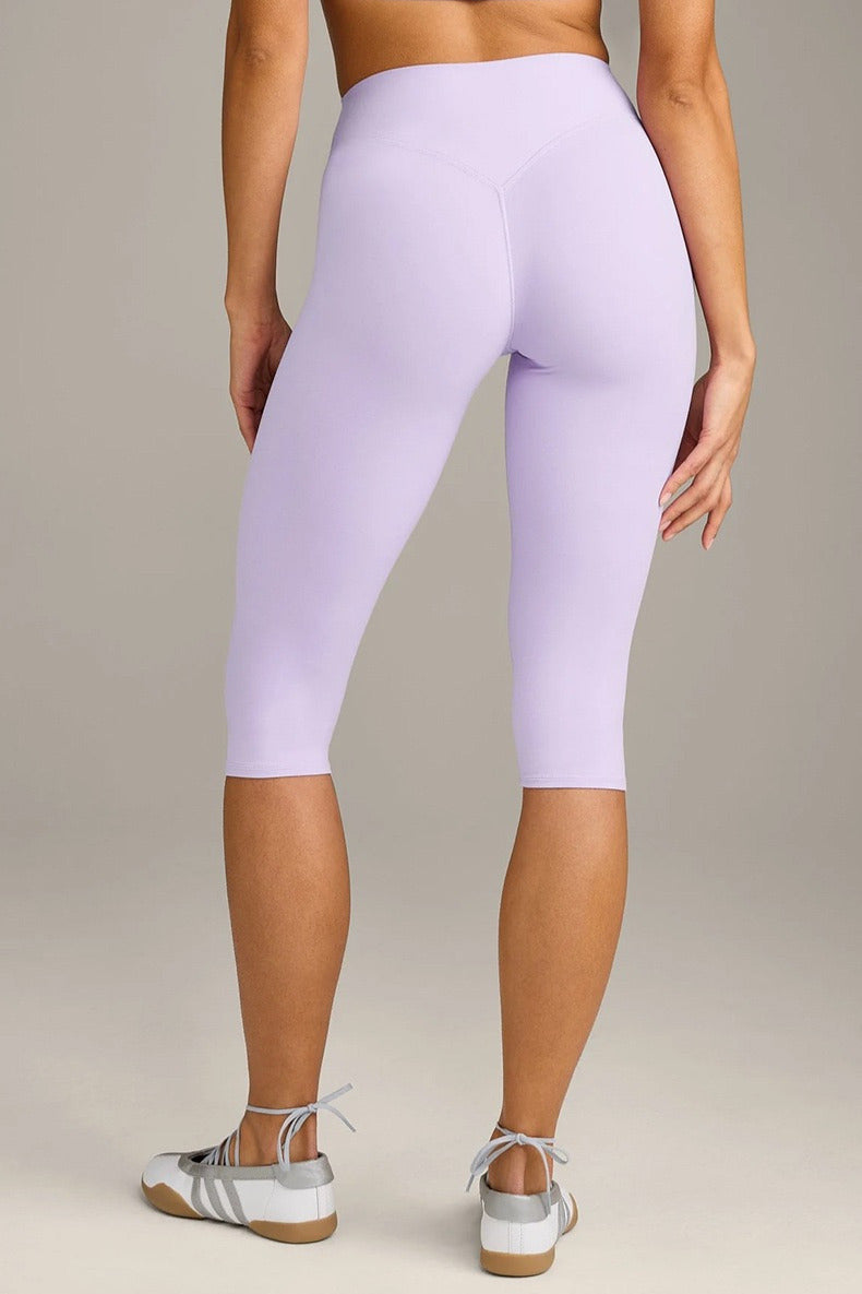 Pastelle Capri Leggings Violette