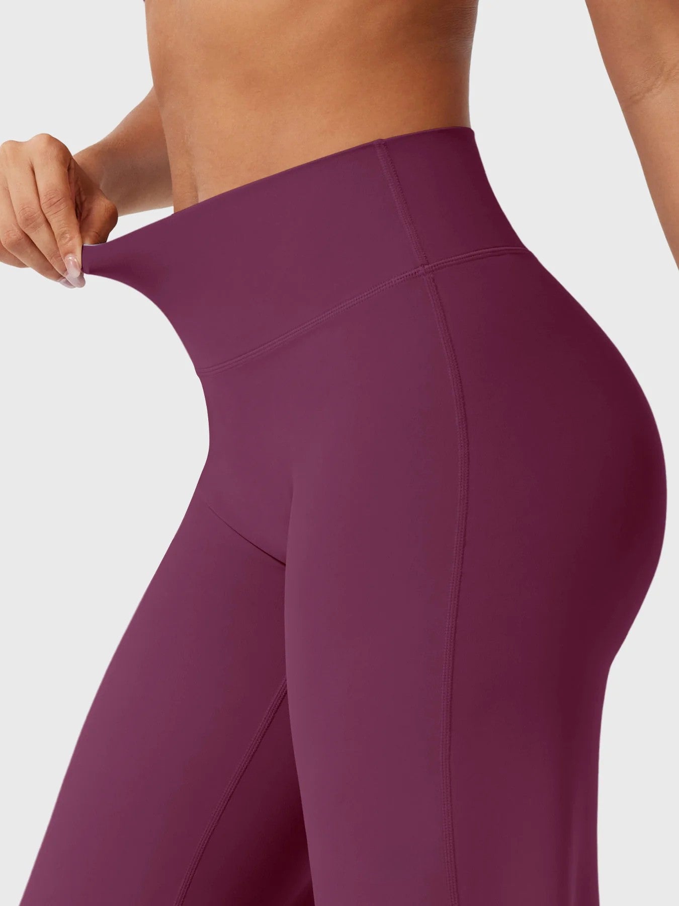 ÉDDA Flare Regular Length Leggings Very Berry