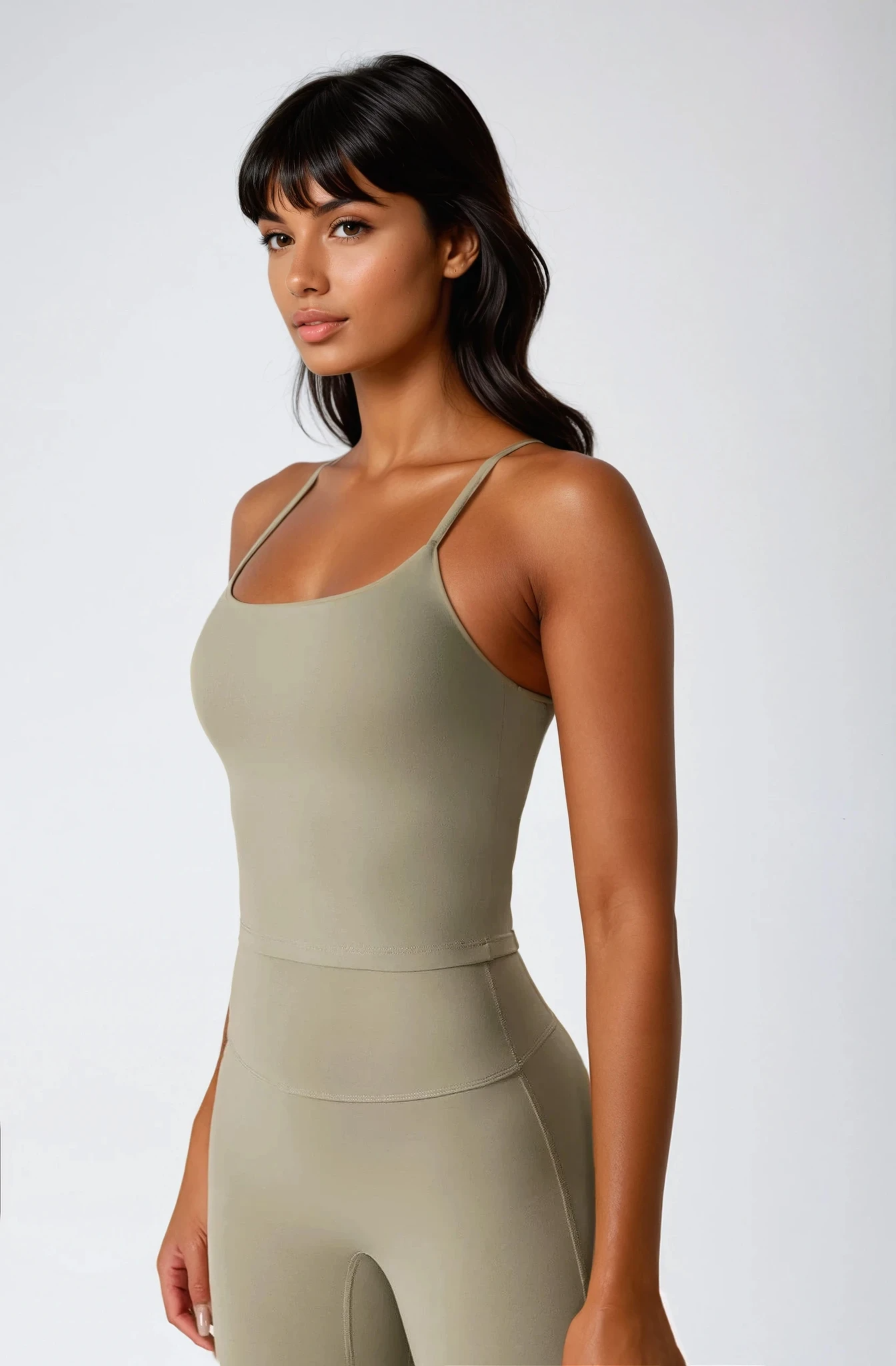 ALINÉ Cross top Linen Dune