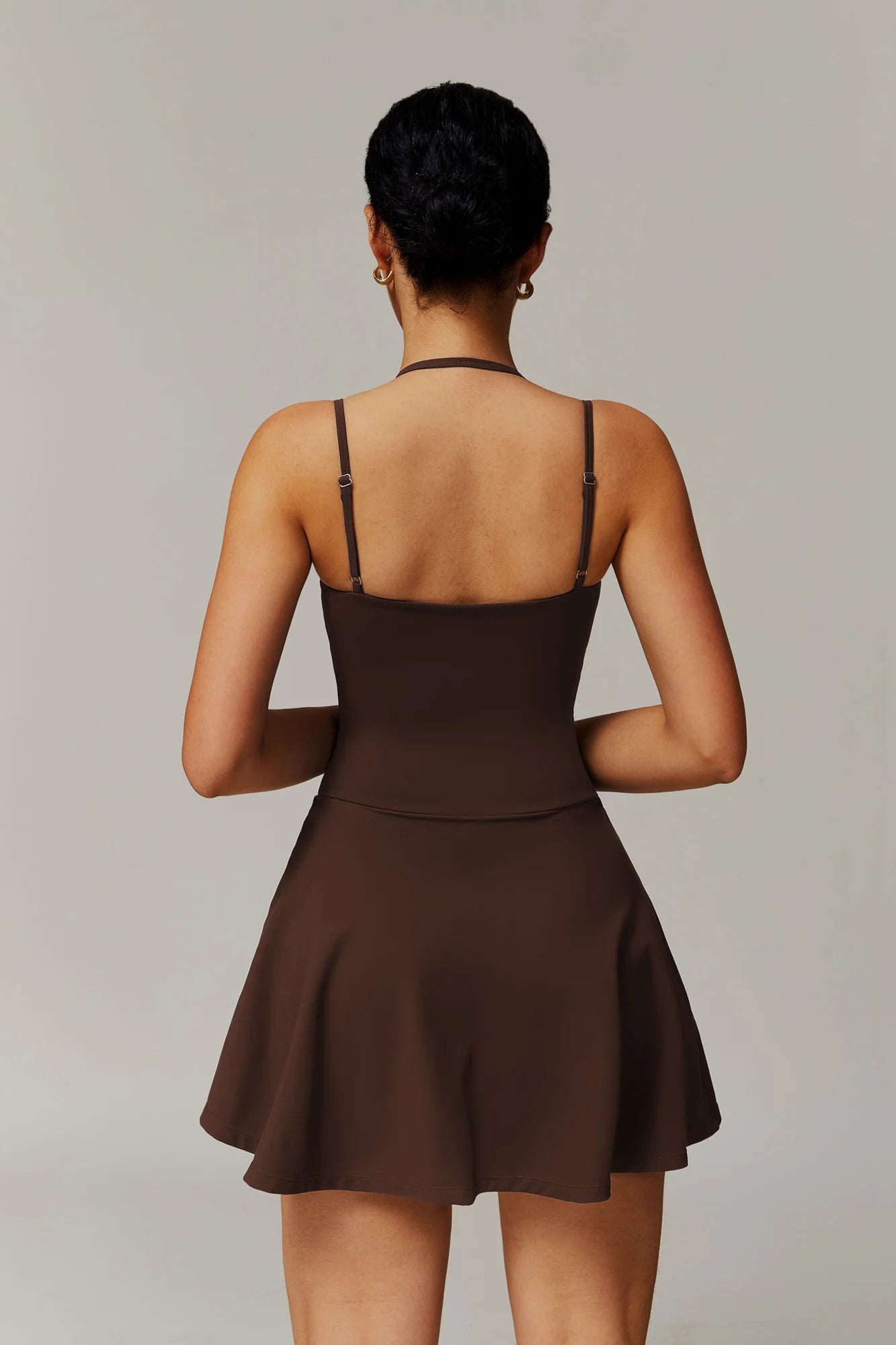 FÉLINA Mini Dress Mocca