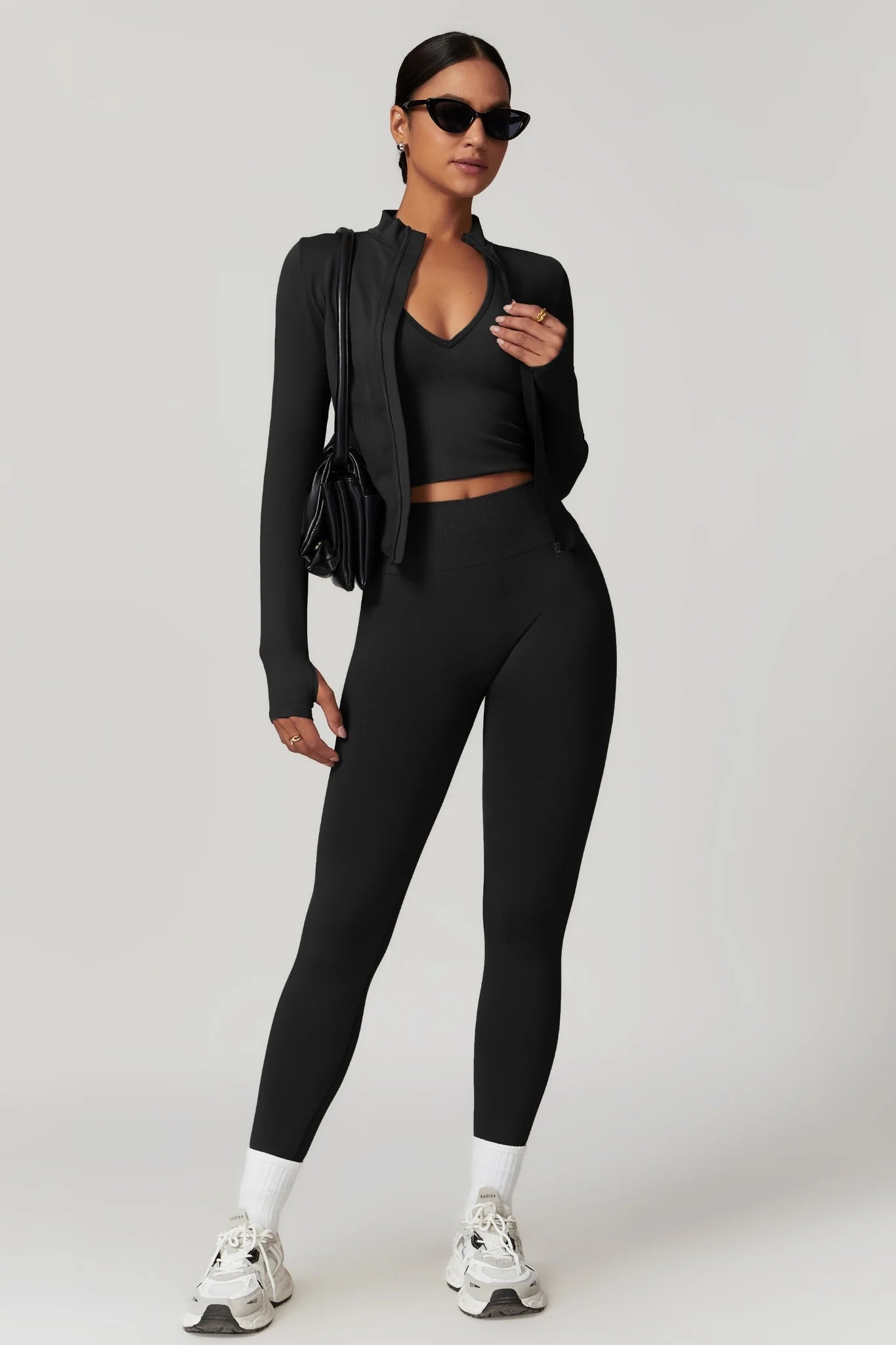 VALENCE Sculpt Jacket Onyx