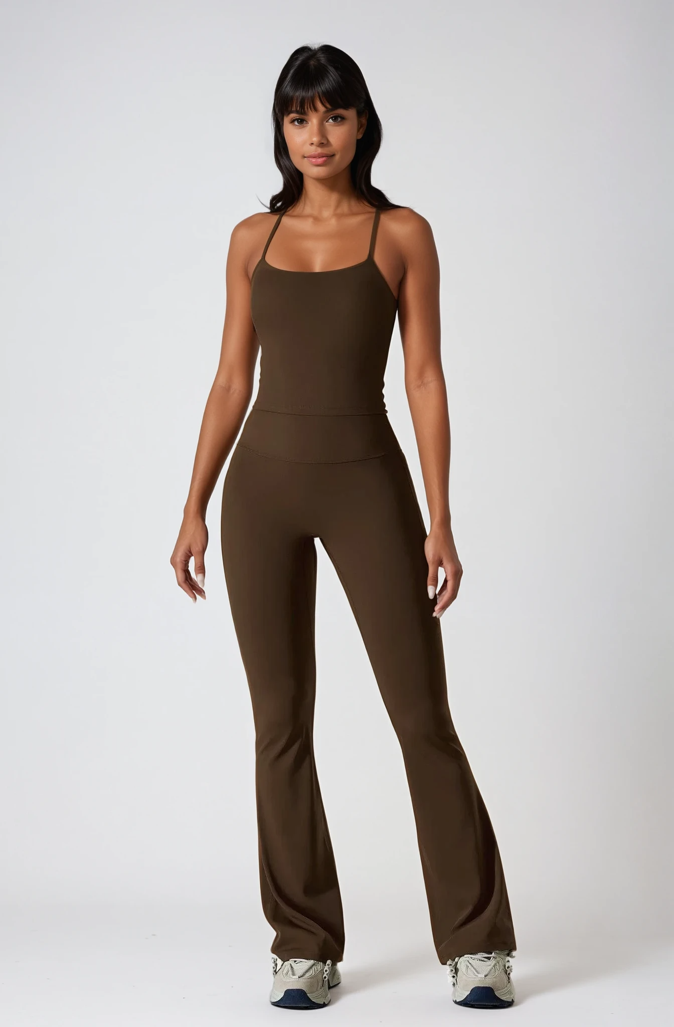 ALINÉ Flare Leggings Mocca