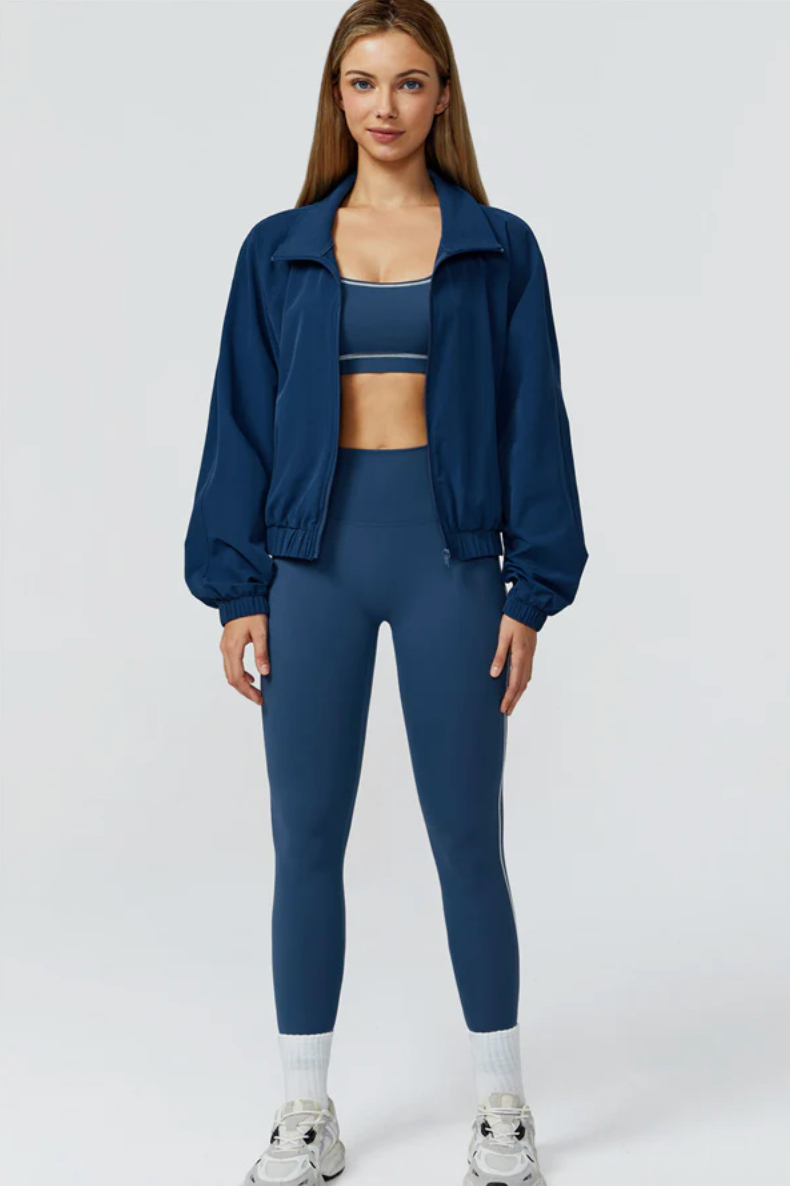 ALLURE FEMME WindFlex Jacket Bleu Irisé