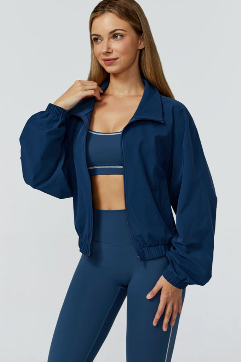 ALLURE FEMME WindFlex Jacket Bleu Irisé