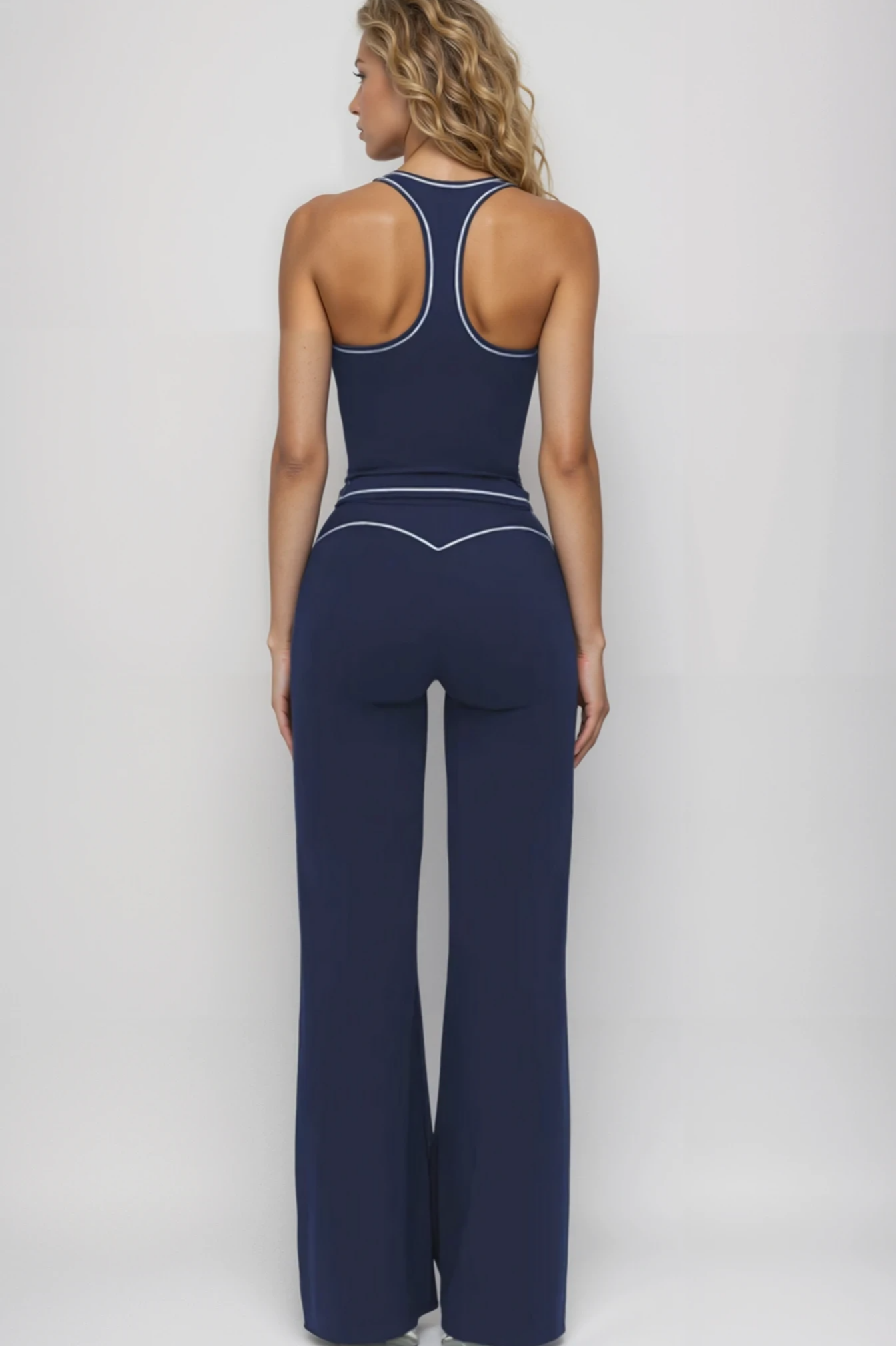 AMARA Straight Leggings Marine Éclipse