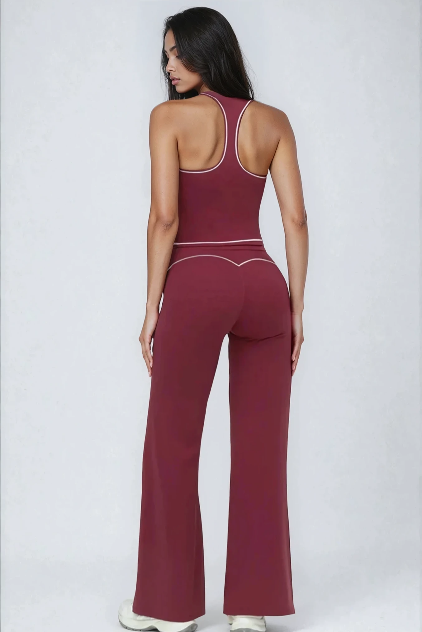 AMARA Tank Top Rouge Noir