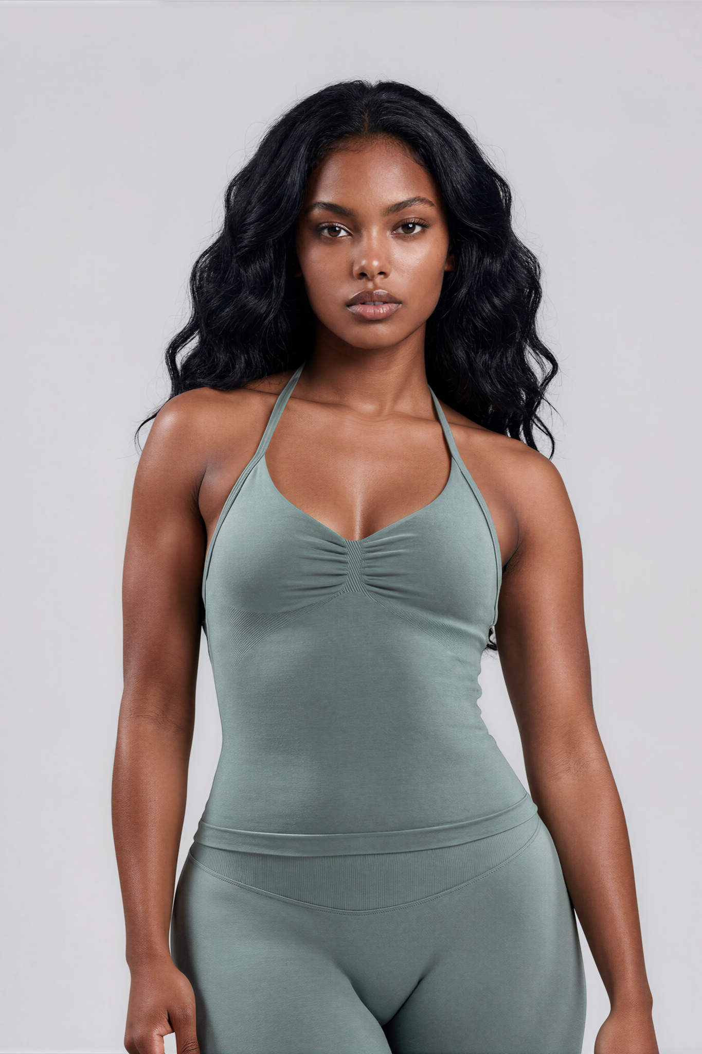 Ana Halter Top Sage