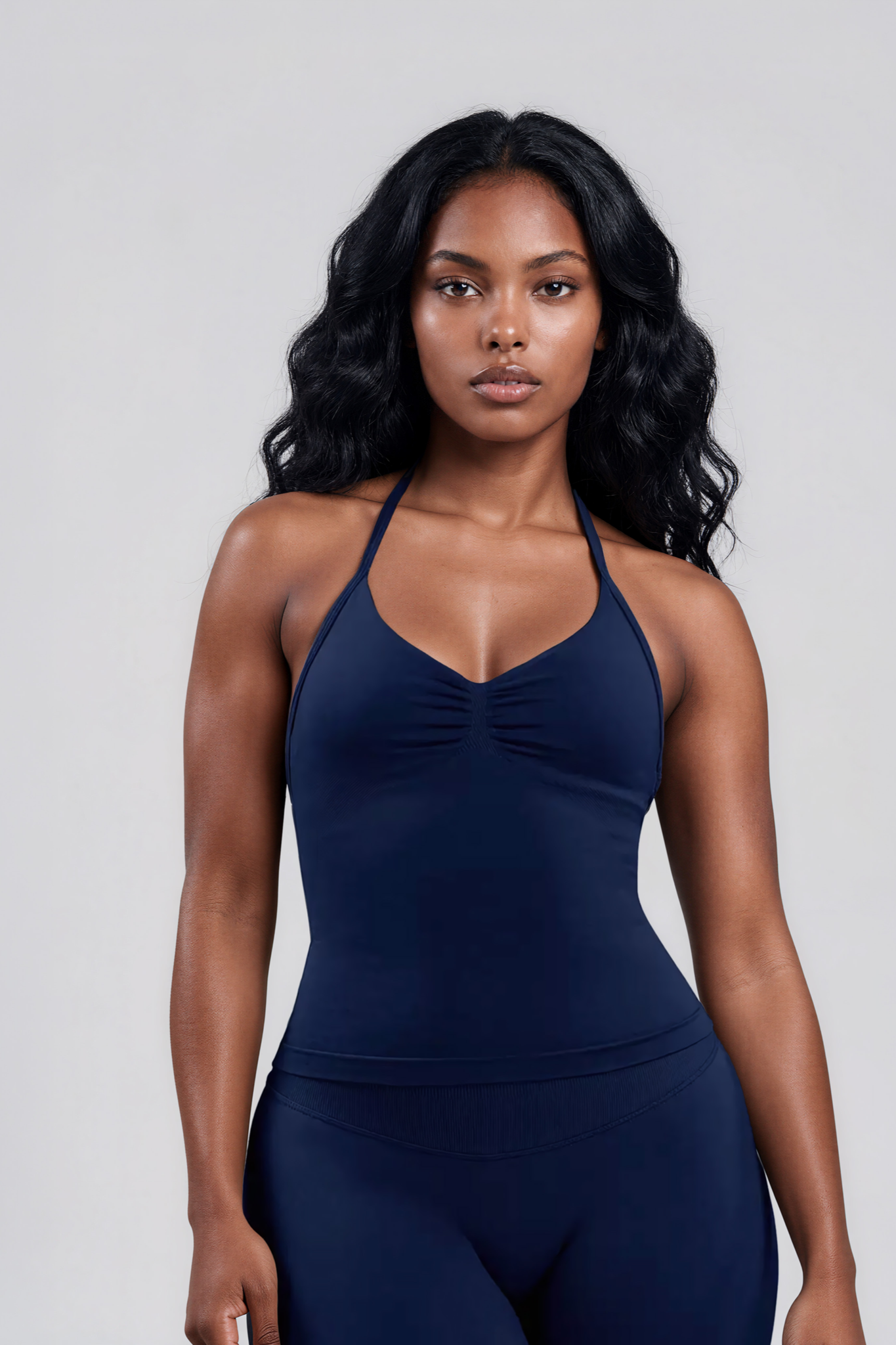 Ana Halter Top Marine Éclipse