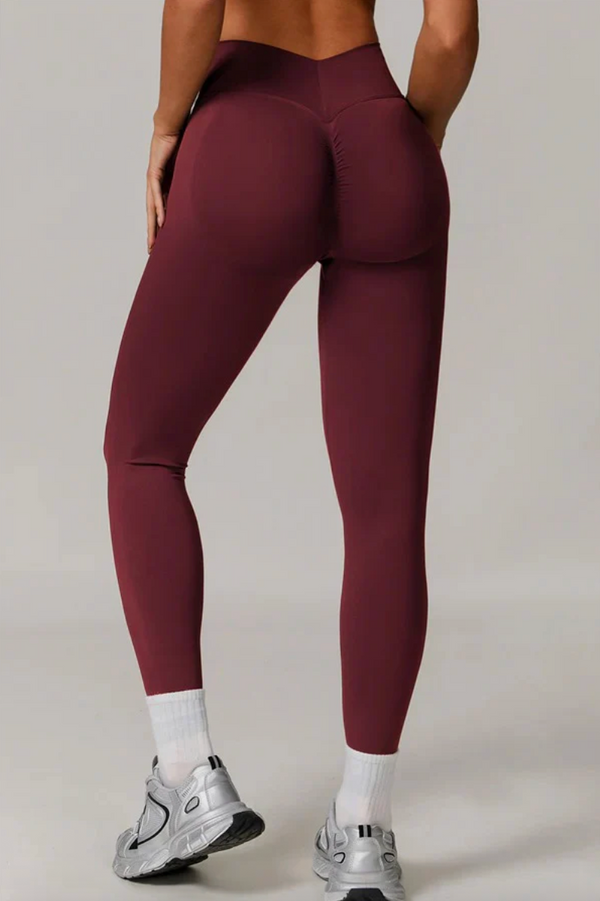 AURORA Leggings Rouge Noir