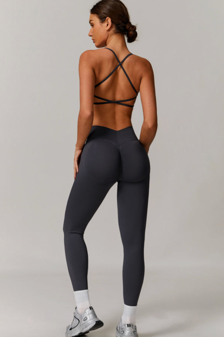 AURORA Sports Bra Deep Gray