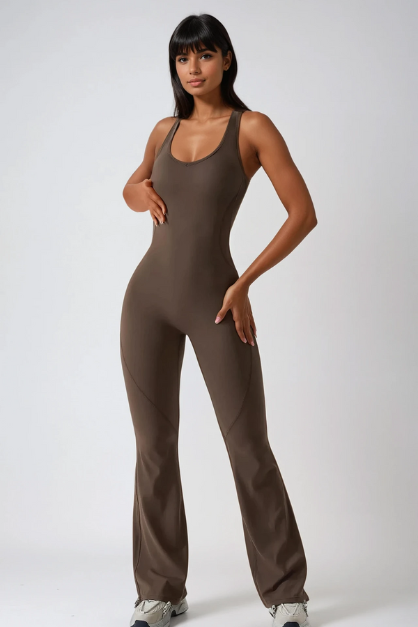 SYLVÈRE Jumpsuit Mocca