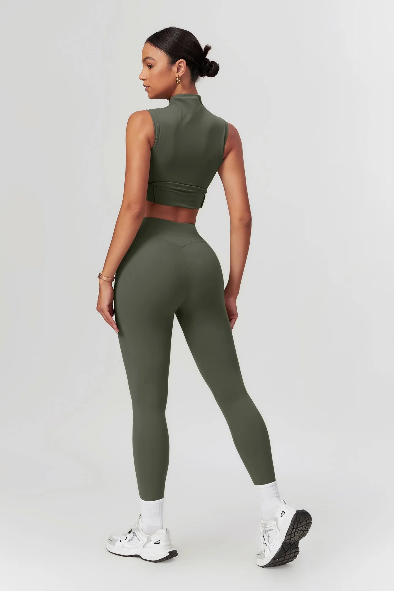 COLLÍN Leggings Olive Khaki