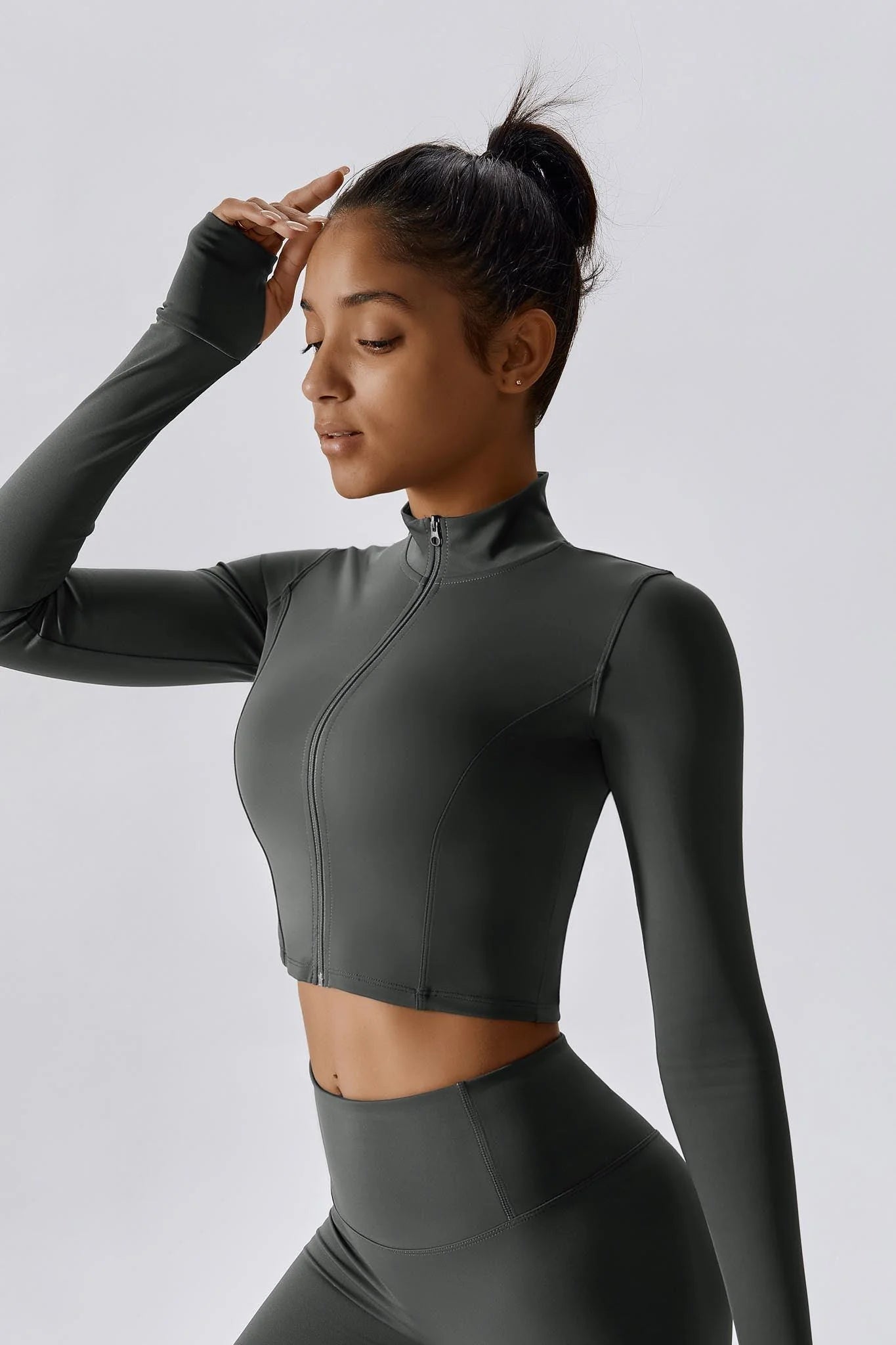 RUBIA Cropped Jacket Éclipse Gray