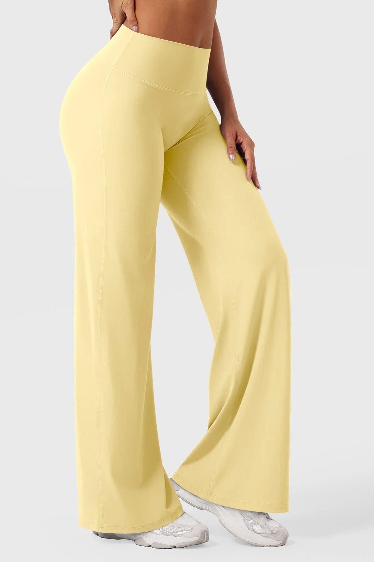 ÉDDA Flare Regular Length Leggings Creamy Lemon