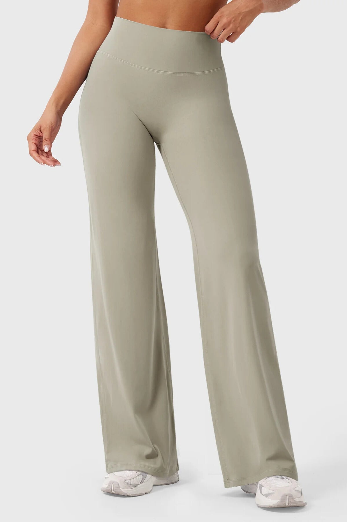ÉDDA Flare Regular Length Leggings Linen Dune