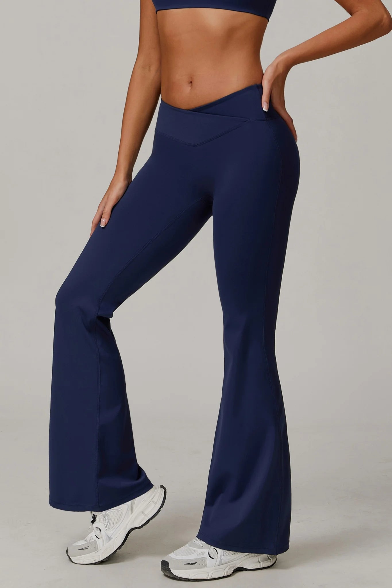 CÉLENE Flare Leggings Marine Éclipse