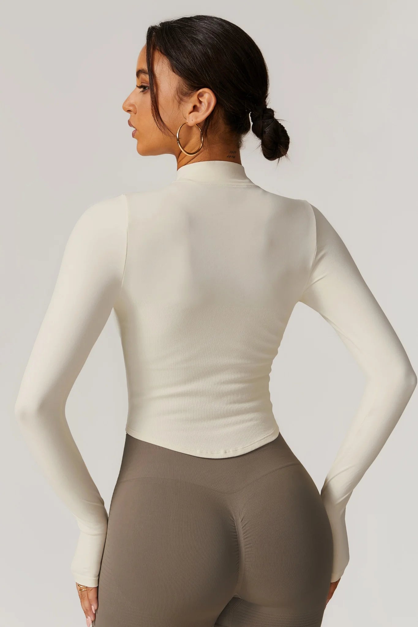 VALENCE Sculpt Jacket Créme Vanilla