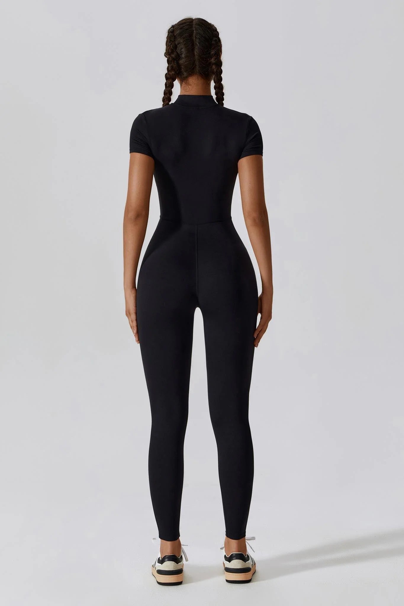 NOÉMIA Short Sleeve Jumpsuit Onyx