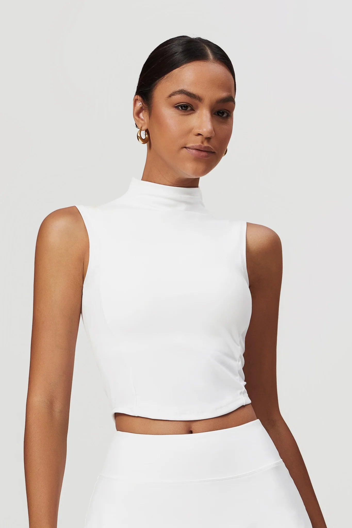 COLLÍN Crop Tank Blanco
