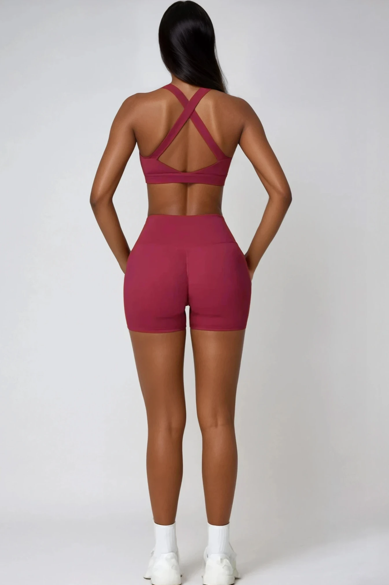 RUBIA Shorts Cerisé