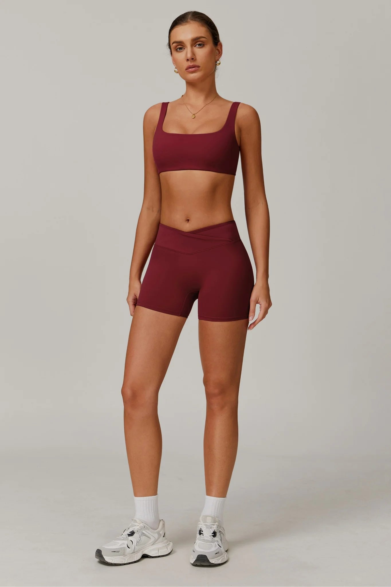 CÉLENE Shorts Rouge Noir