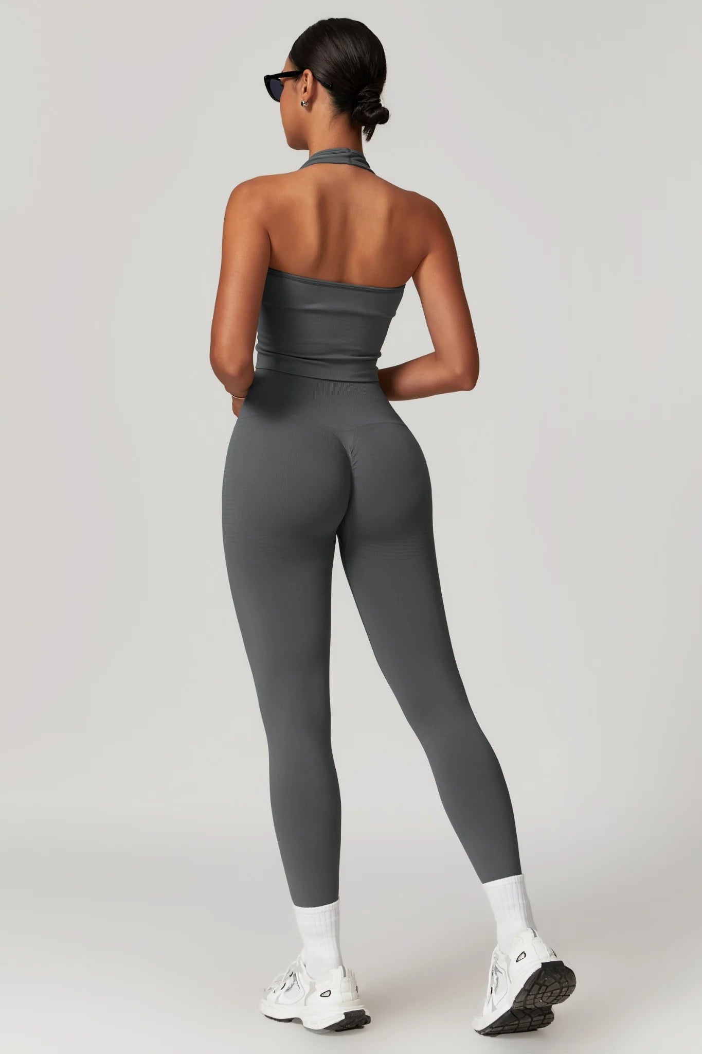 VALENCE Halter Top Éclipse Gray