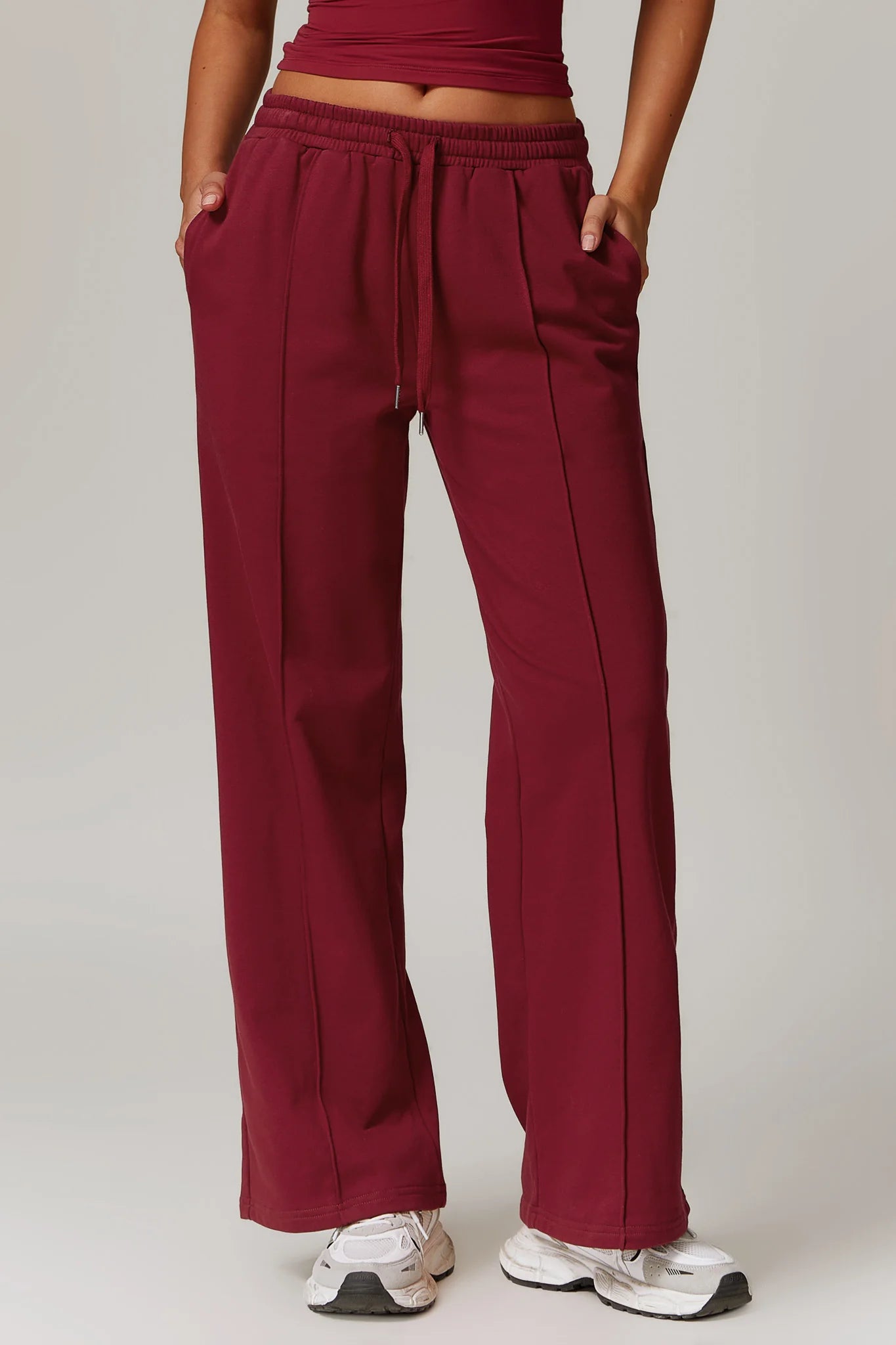 CÉLENE Sweatpants Rouge Noir