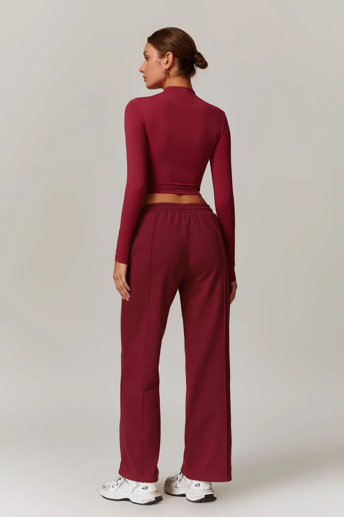 CÉLENE Sweatpants Rouge Noir