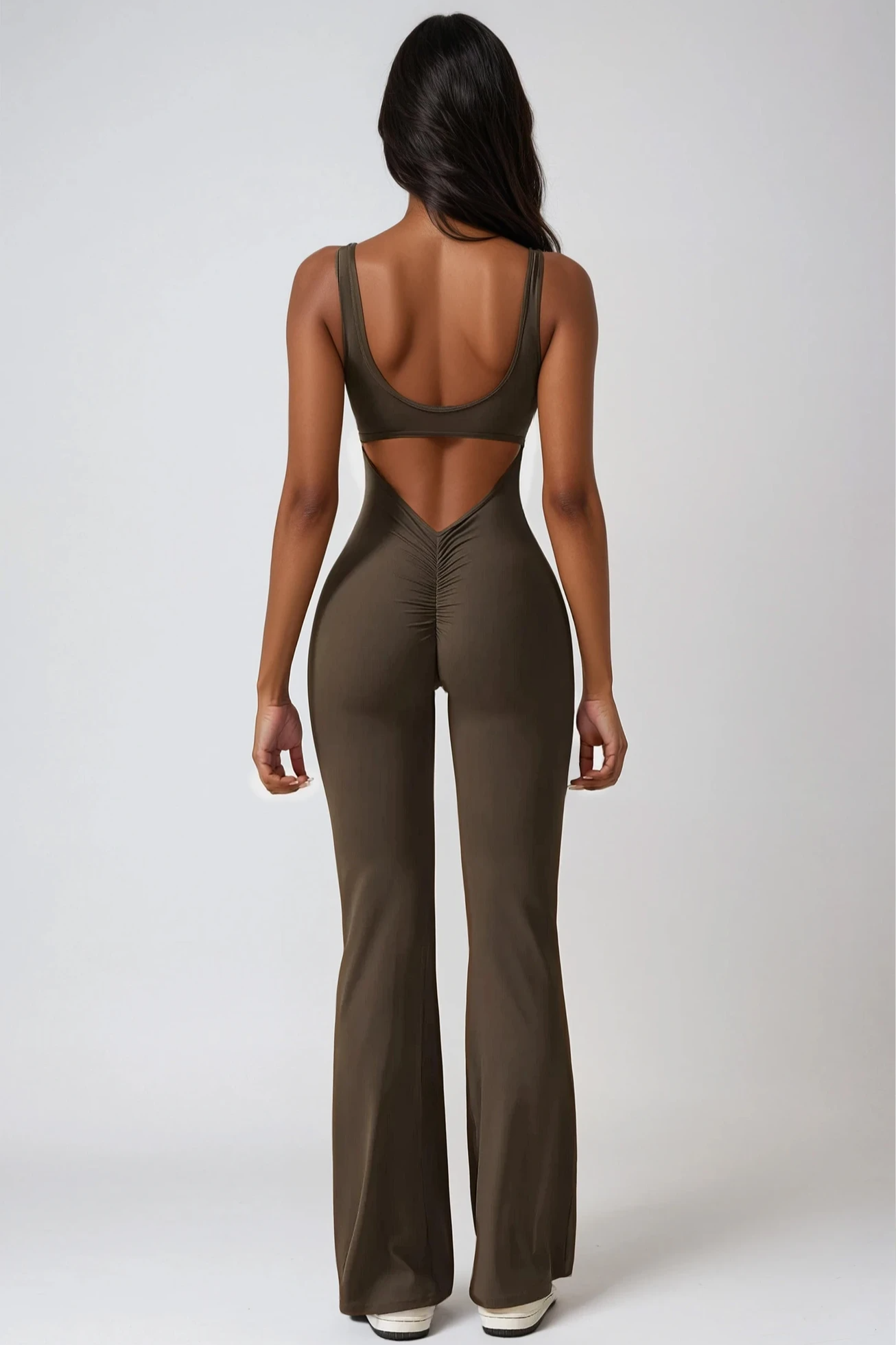 MAËVA FLAIR Jumpsuit Mocca